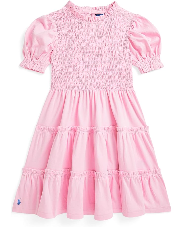 Платье Polo Ralph Lauren Kids Smocked Cotton Jersey Dress, цвет Carmel Pink/Harbor Island Blue
Платье Polo Ralph Lauren Kids Smocked Cotton Jersey Dress, цвет Carmel Pink/Harbor Island Blue
