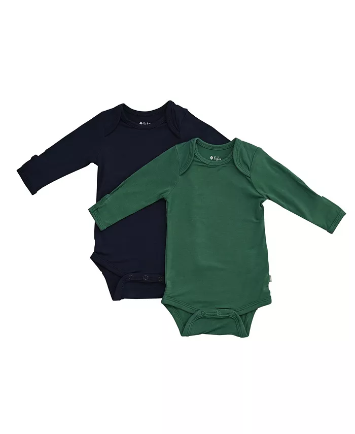 Комплект из 2 боди с длинными рукавами для мальчиков Kyte BABY, зеленый 
Комплект из 2 боди с длинными рукавами для мальчиков Kyte BABY, зеленый