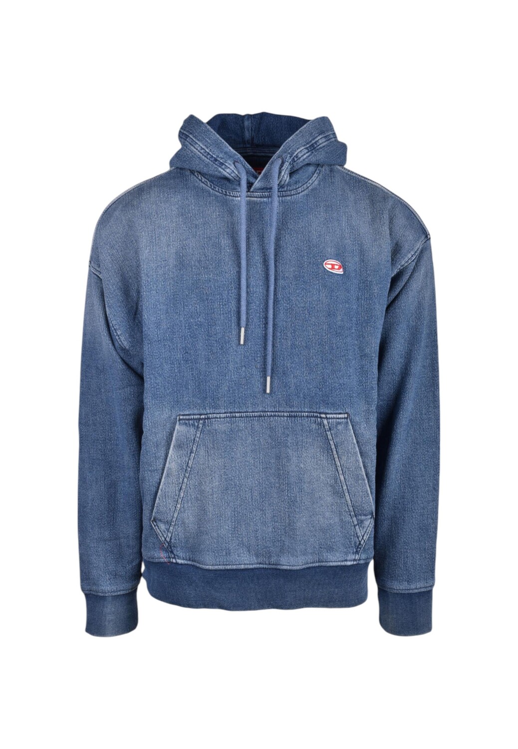 Толстовка мужская Diesel джинсовая с капюшоном, светло-голубой
Толстовка мужская Diesel джинсовая с капюшоном, светло-голубой