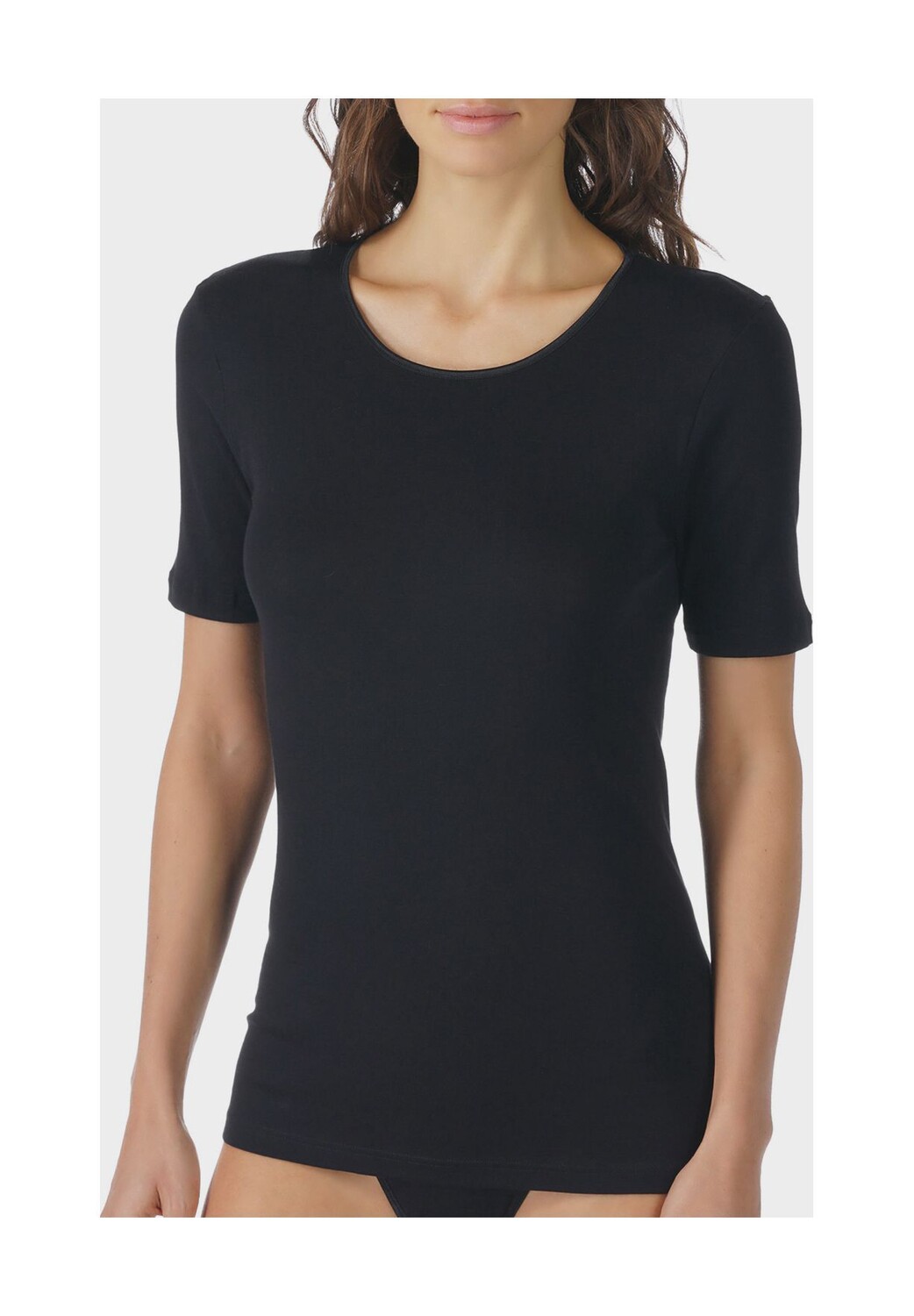 Женская майка Noblesse с круглым вырезом mey, черный
Женская майка Noblesse с круглым вырезом mey, черный