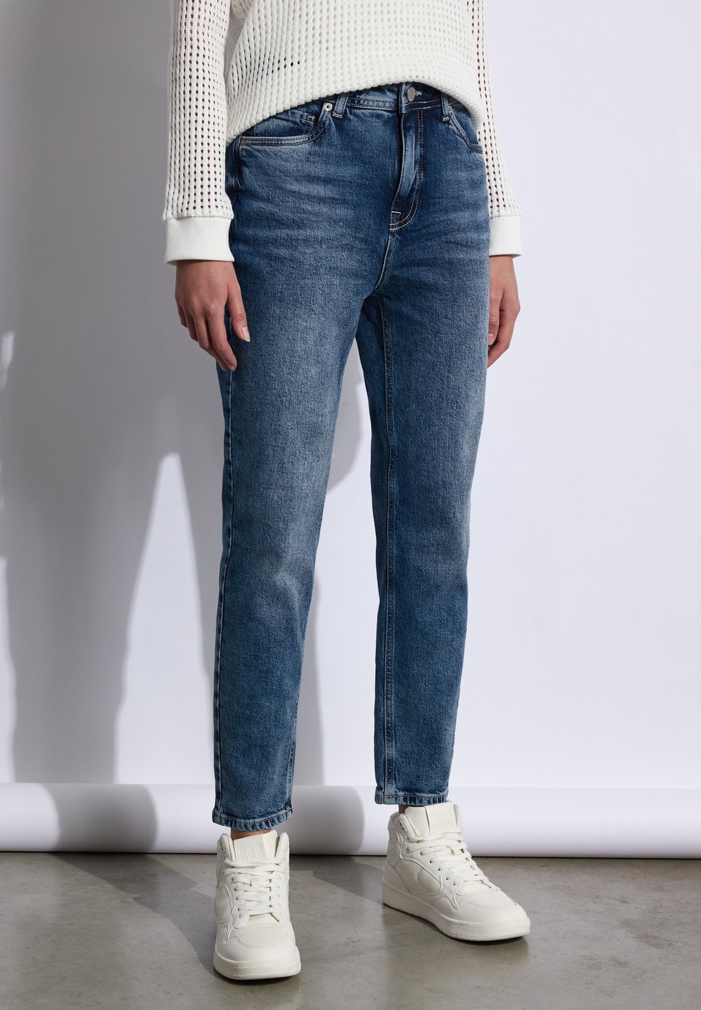 Джинсы облегающего кроя Street One, синий
Джинсы облегающего кроя Street One, синий