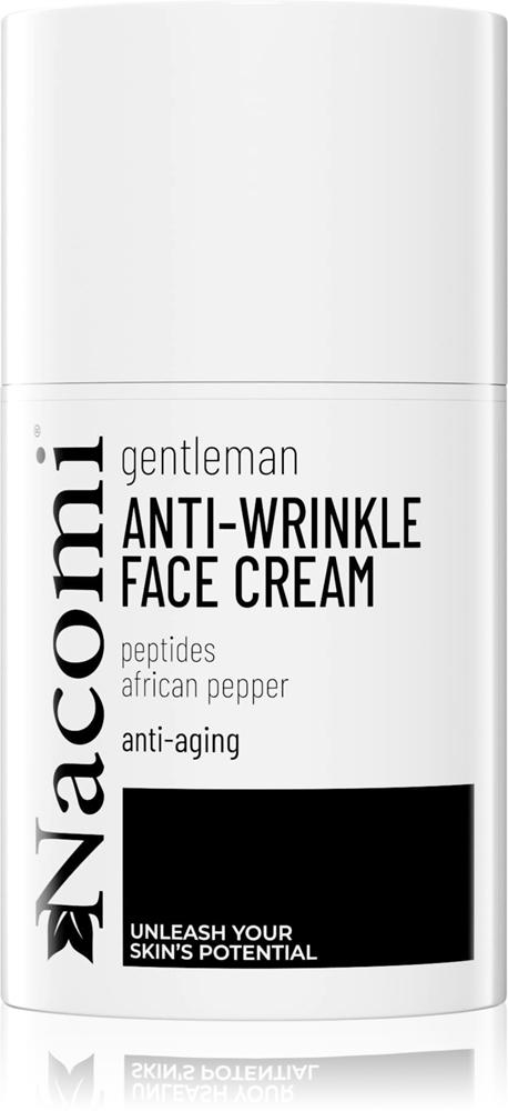 Крем Gentleman против морщин для мужчин Nacomi, 50 мл
Крем Gentleman против морщин для мужчин Nacomi, 50 мл