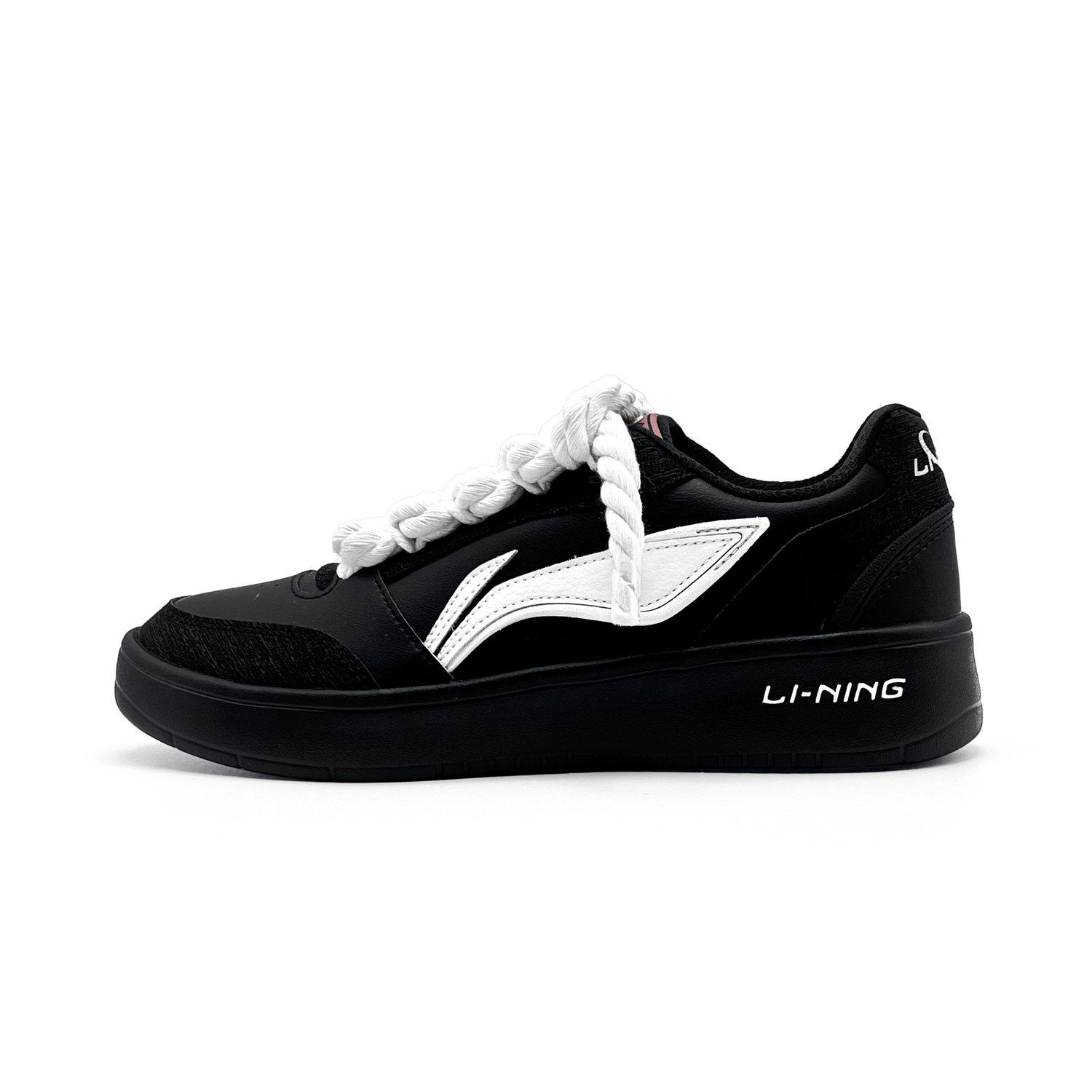 Yuanbao V3 устойчивые к истиранию баланс лоу-топ скейтборд обувь мужские LINING, черный/белый
Yuanbao V3 устойчивые к истиранию баланс лоу-топ скейтборд обувь мужские LINING, черный/белый