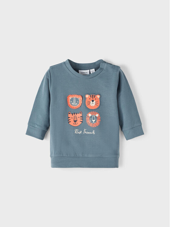 Толстовка обычного кроя Name It, серый
Толстовка обычного кроя Name It, серый