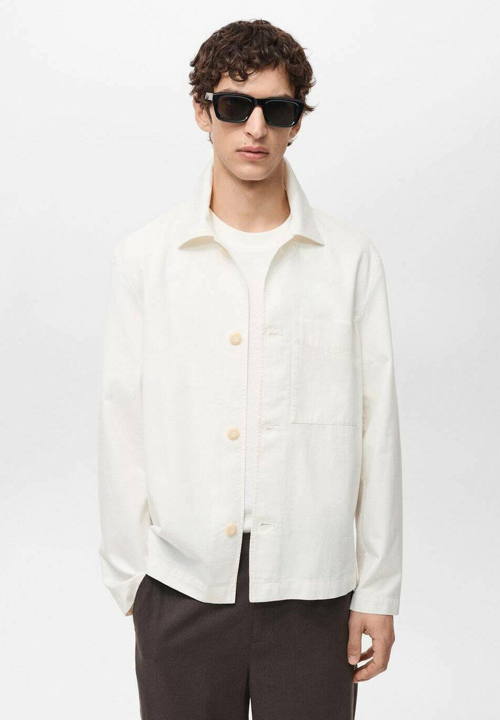 Рубашка FRANI Mango, кремовый
Рубашка FRANI Mango, кремовый