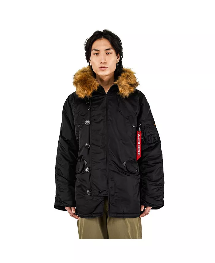 Большой и высокий Alpha N-3B парка Alpha Industries, черный
Большой и высокий Alpha N-3B парка Alpha Industries, черный