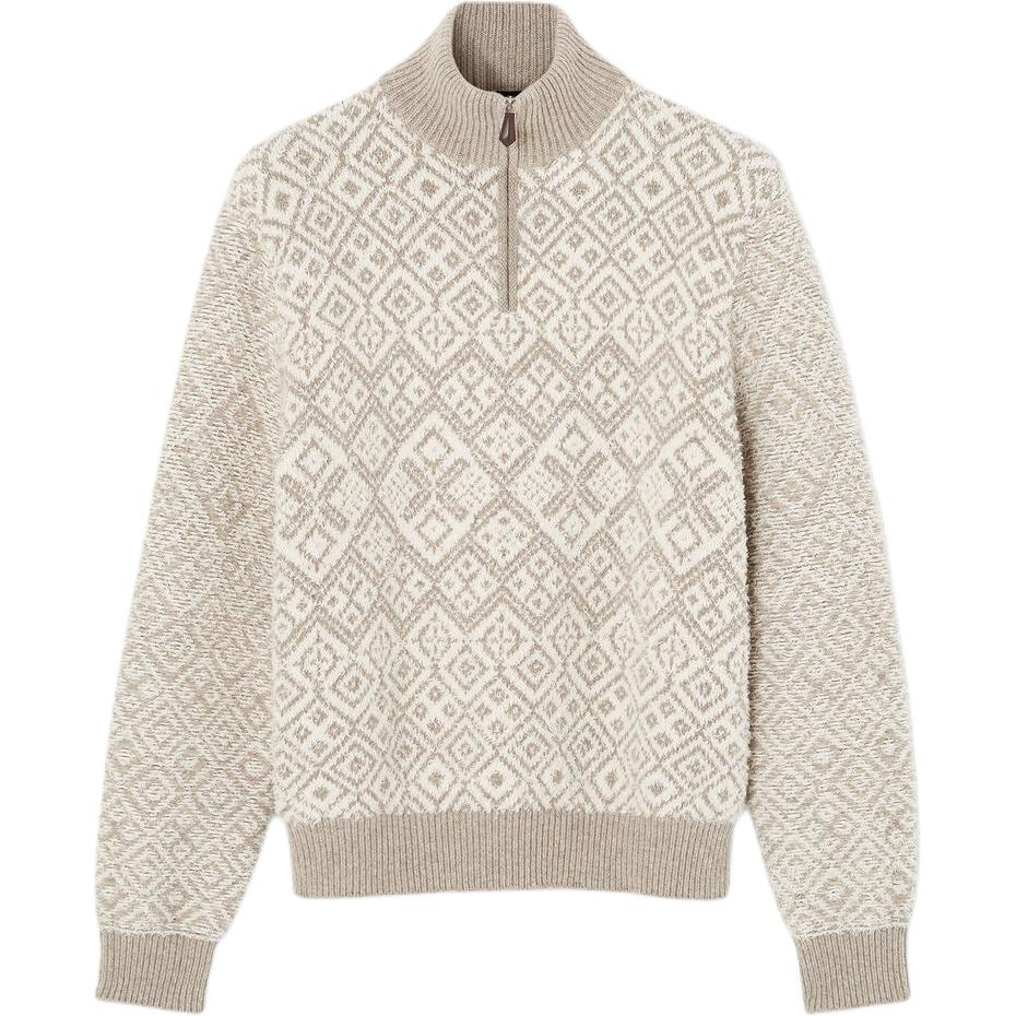 Свитер из кашемира для мужчин FW25 Loro Piana, бежевый белый
Свитер из кашемира для мужчин FW25 Loro Piana, бежевый белый