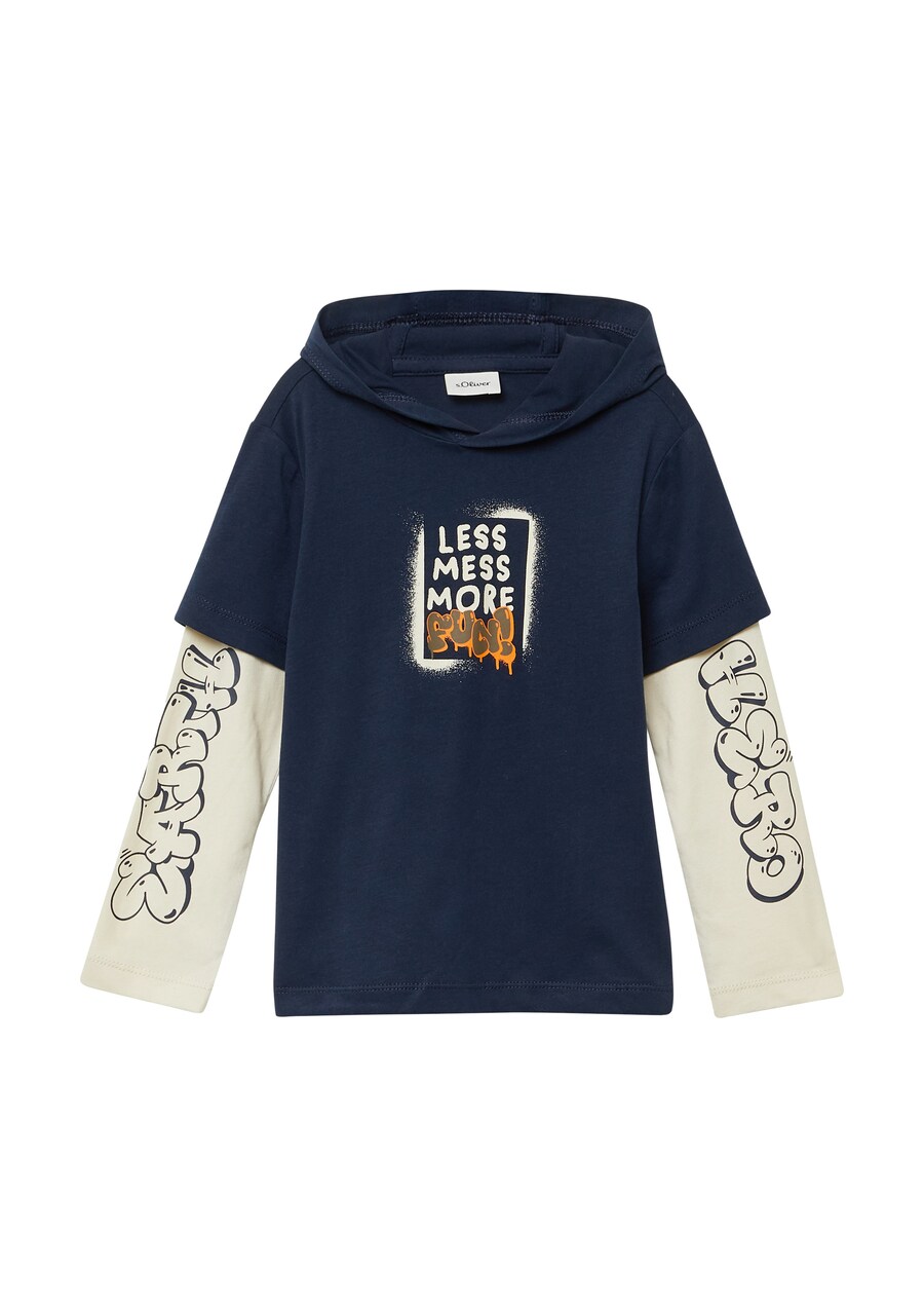 Рубашка s.Oliver, темно-синий
Рубашка s.Oliver, темно-синий