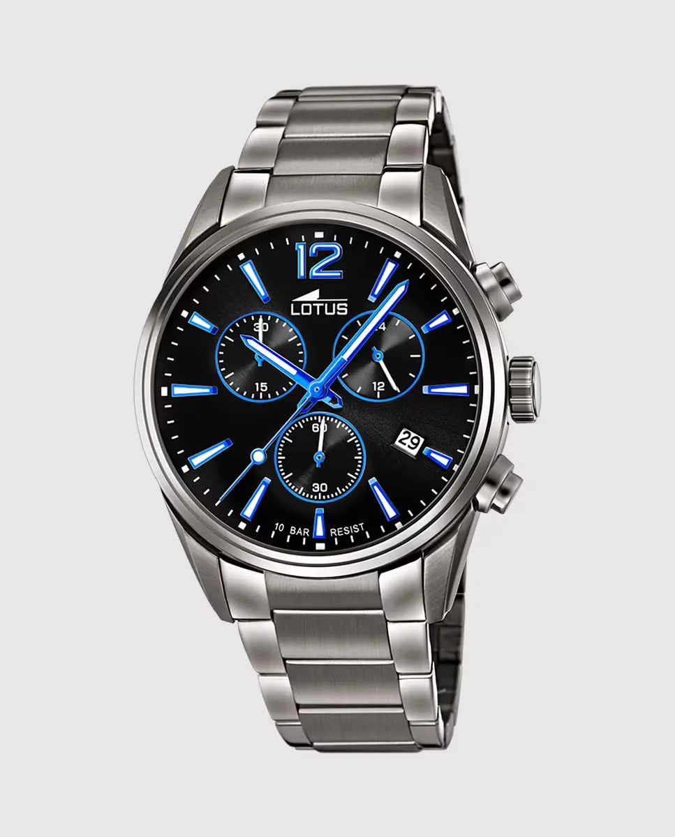 Мужские часы 18682/6 Chrono из серой стали LOTUS, серый
Мужские часы 18682/6 Chrono из серой стали LOTUS, серый