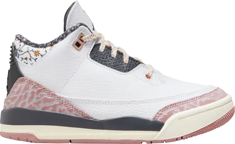 Кроссовки Air Jordan 3 Retro PS 'Vintage Floral', белый
Кроссовки Air Jordan 3 Retro PS 'Vintage Floral', белый