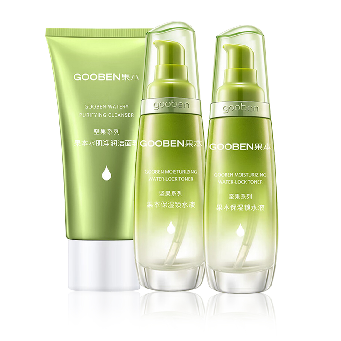 Очищающий лосьон Nutty наборы для комбинированной кожи увлажнение подтягивание GOOBEN
Очищающий лосьон Nutty наборы для комбинированной кожи увлажнение подтягивание GOOBEN