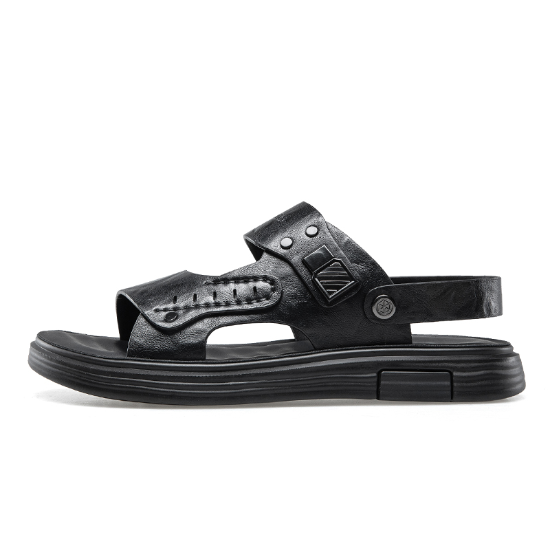 Пляжные сандалии мужские серые KANGNAI, Black
Пляжные сандалии мужские серые KANGNAI, Black