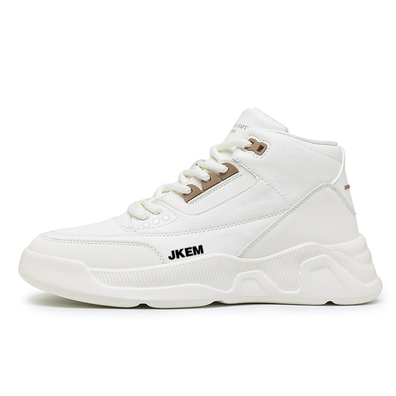 JKEM Скользоустойчивые амортизирующие кроссовки с износостойкими свойствами High Top Skateboard Shoes мужские бежевые, цвет Beige
JKEM Скользоустойчивые амортизирующие кроссовки с износостойкими свойствами High Top Skateboard Shoes мужские бежевые, цвет Beige