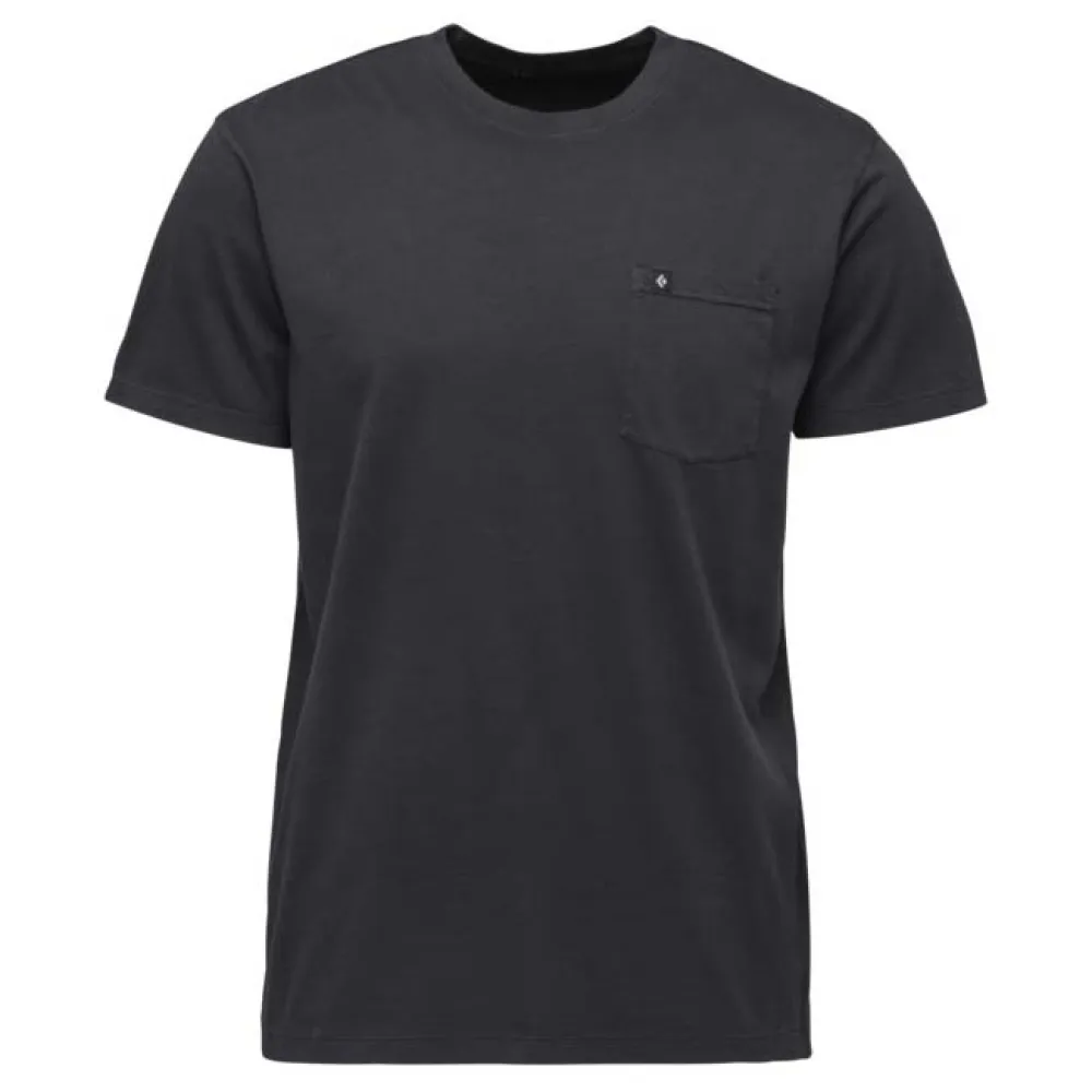 Футболка с коротким рукавом Black Diamond Diamond Patch Pocket, черный 
Футболка с коротким рукавом Black Diamond Diamond Patch Pocket, черный