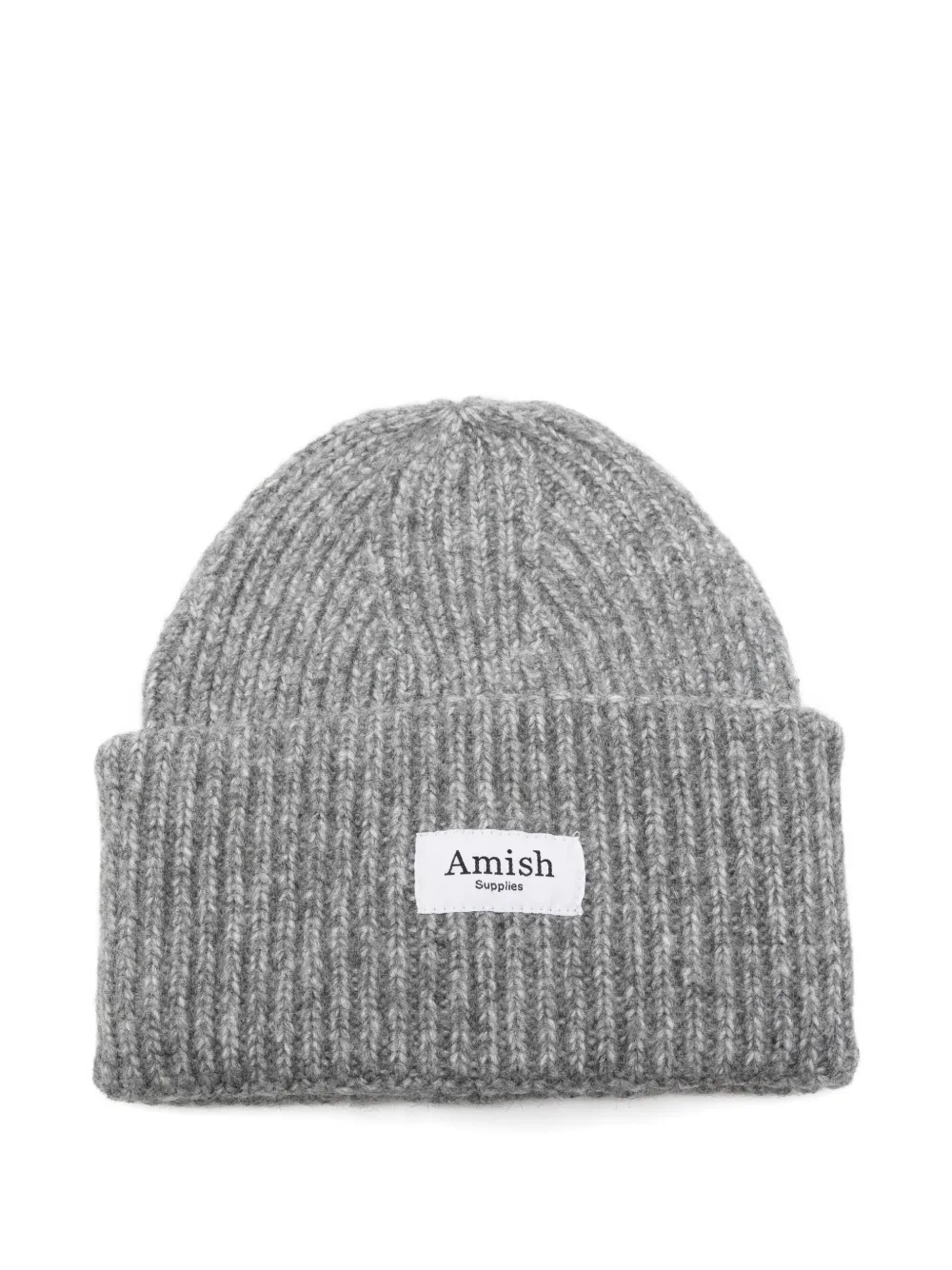 Вязаная шапка рубчатой вязки AMISH, серый
Вязаная шапка рубчатой вязки AMISH, серый