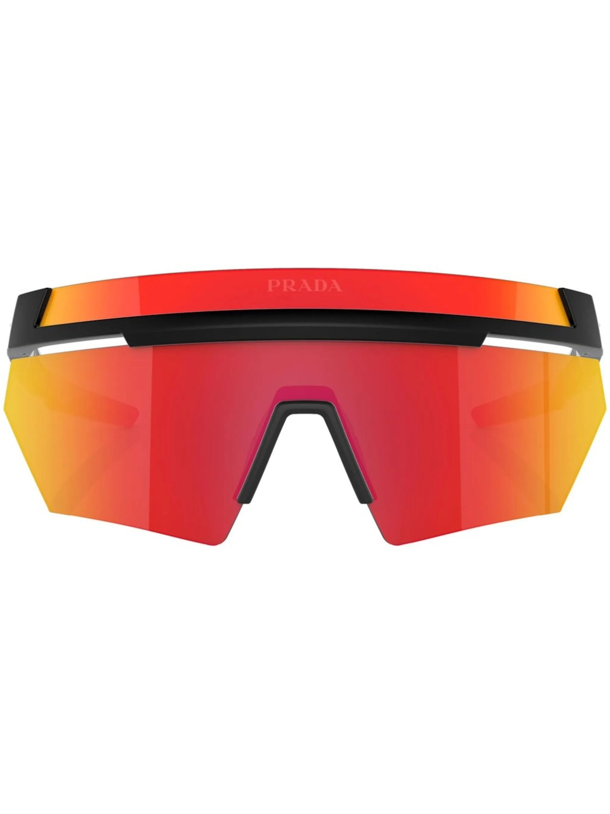 Солнцезащитные очки в безободковой оправе с логотипом Prada Linea Rossa, черный
Солнцезащитные очки в безободковой оправе с логотипом Prada Linea Rossa, черный