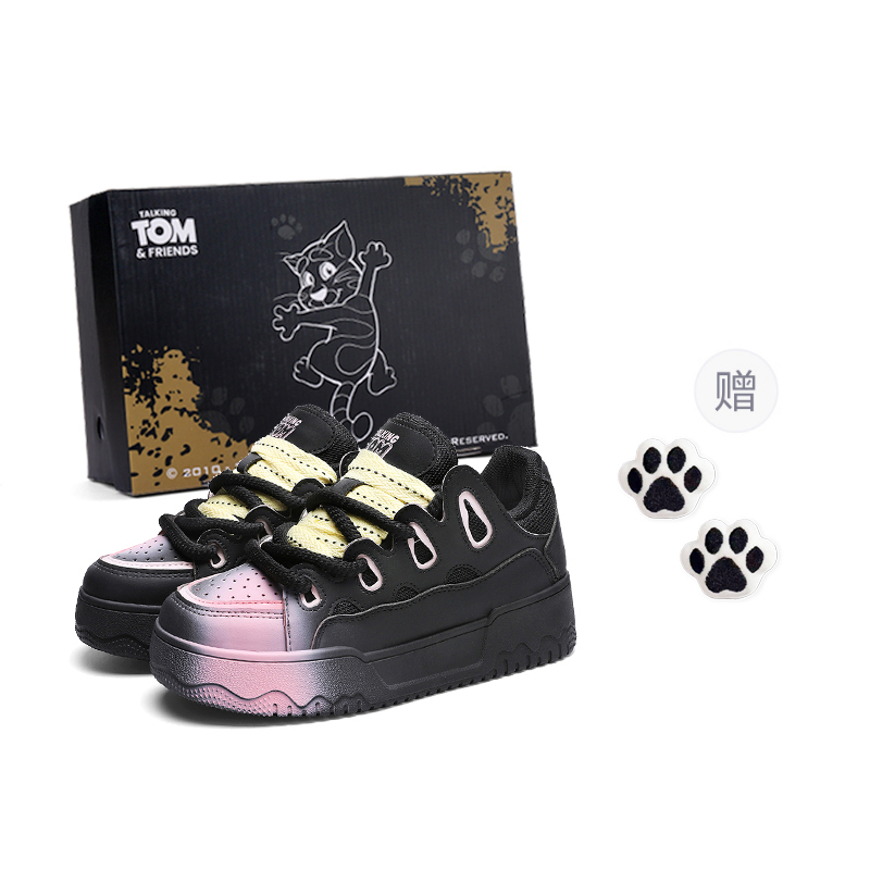 TALKING TOM Антискользящие и износостойкие дышащие скейтерские унисекс черно-розовые с застежкой-пряжкой, цвет Black Pink (Upgraded with Shoe Buckle)
TALKING TOM Антискользящие и износостойкие дышащие скейтерские унисекс черно-розовые с застежкой-пряжкой, цвет Black Pink (Upgraded with Shoe Buckle)