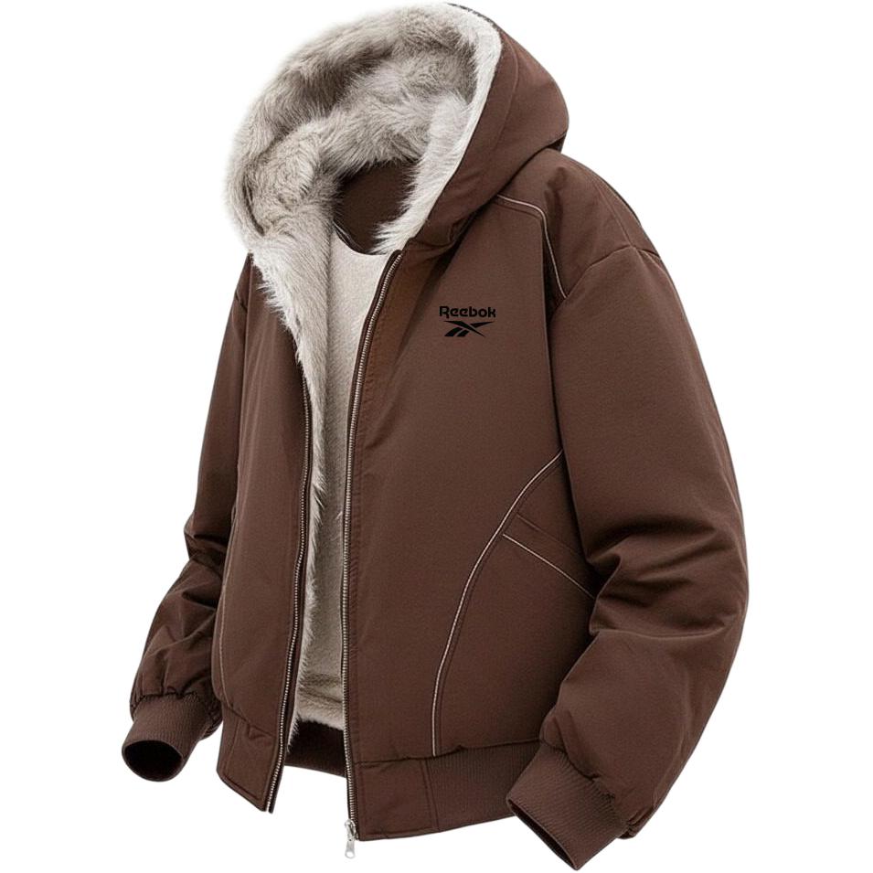 Пуховики Unisex с капюшоном утепленные Reebok, коричневый
Пуховики Unisex с капюшоном утепленные Reebok, коричневый