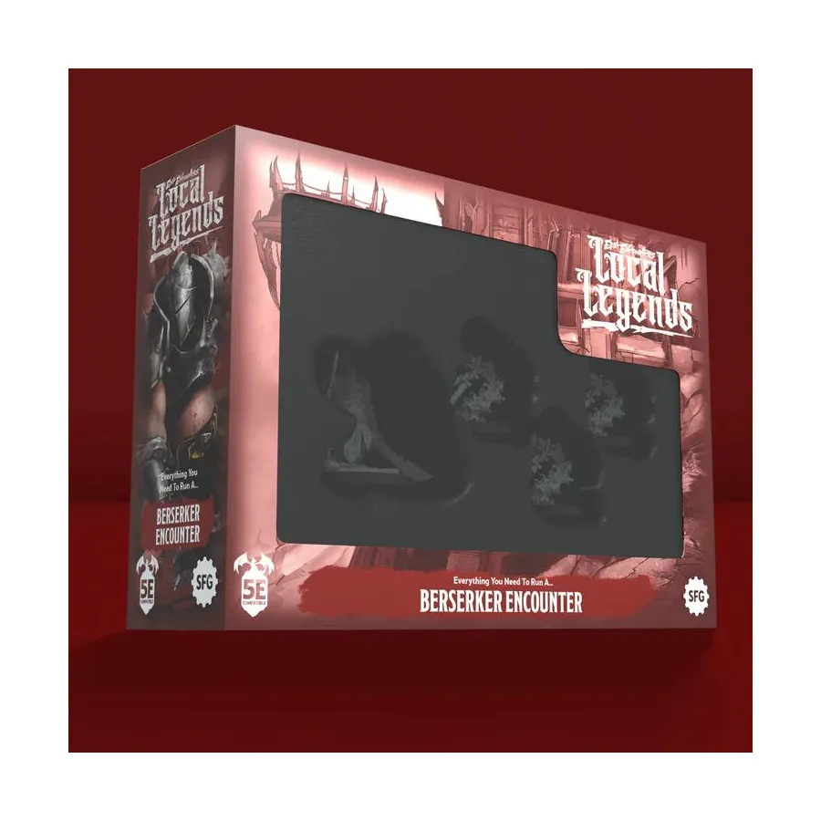 Бокс-сет Local Legends - Berserker Encounter, Epic Encounters (Steamforged Games)
Бокс-сет Local Legends - Berserker Encounter, Epic Encounters (Steamforged Games)