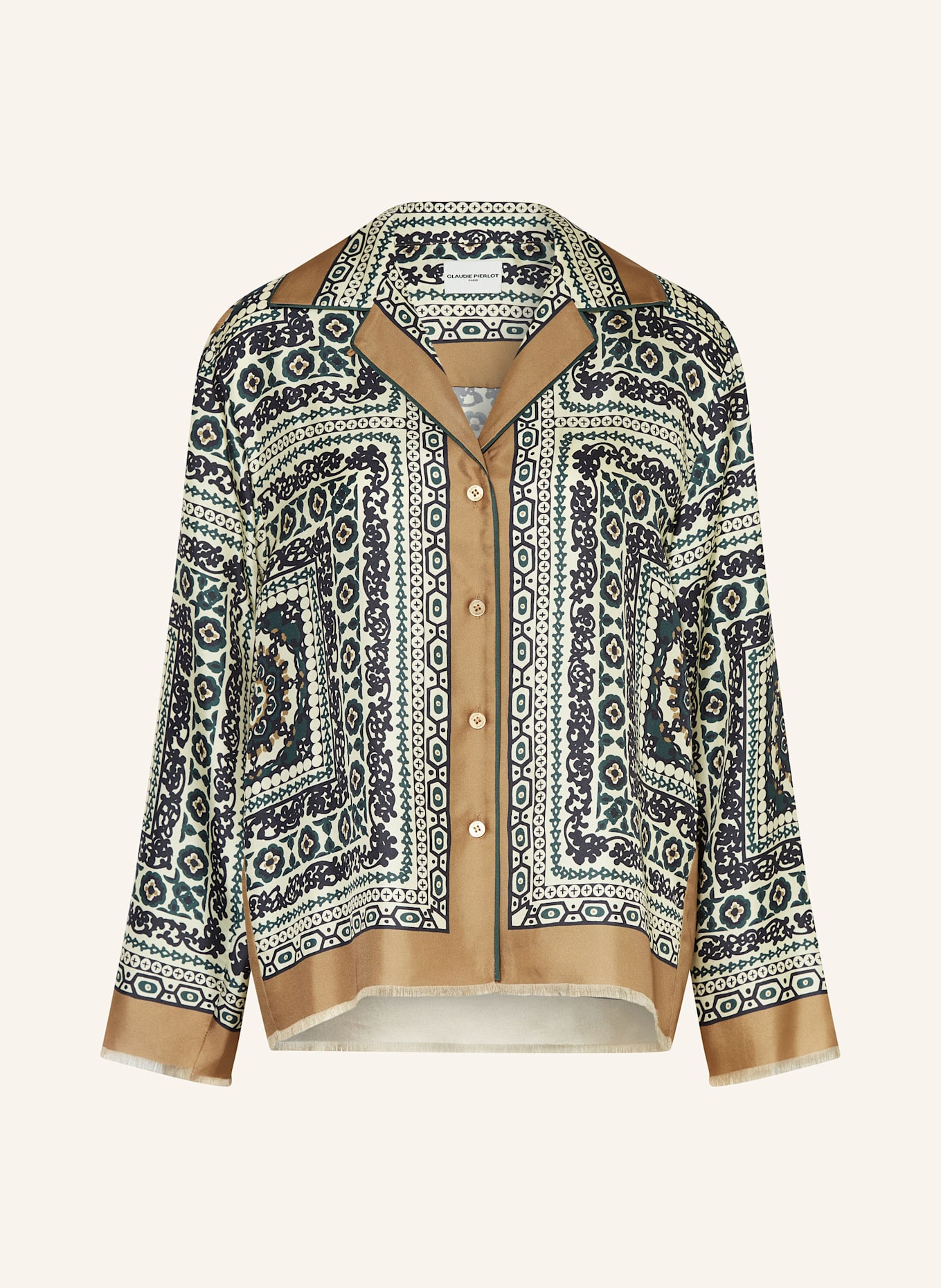 Шелковая блузка Claudie Pierlot, мультиколор
Шелковая блузка Claudie Pierlot, мультиколор