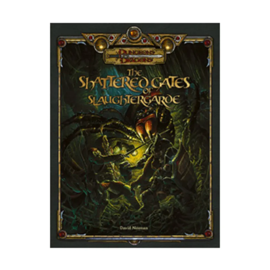 Модуль Shattered Gates of Slaughtergarde, Dungeons & Dragons (3rd Edition) (d20) - Modules & Adventures
Модуль Shattered Gates of Slaughtergarde, Dungeons & Dragons (3rd Edition) (d20) - Modules & Adventures