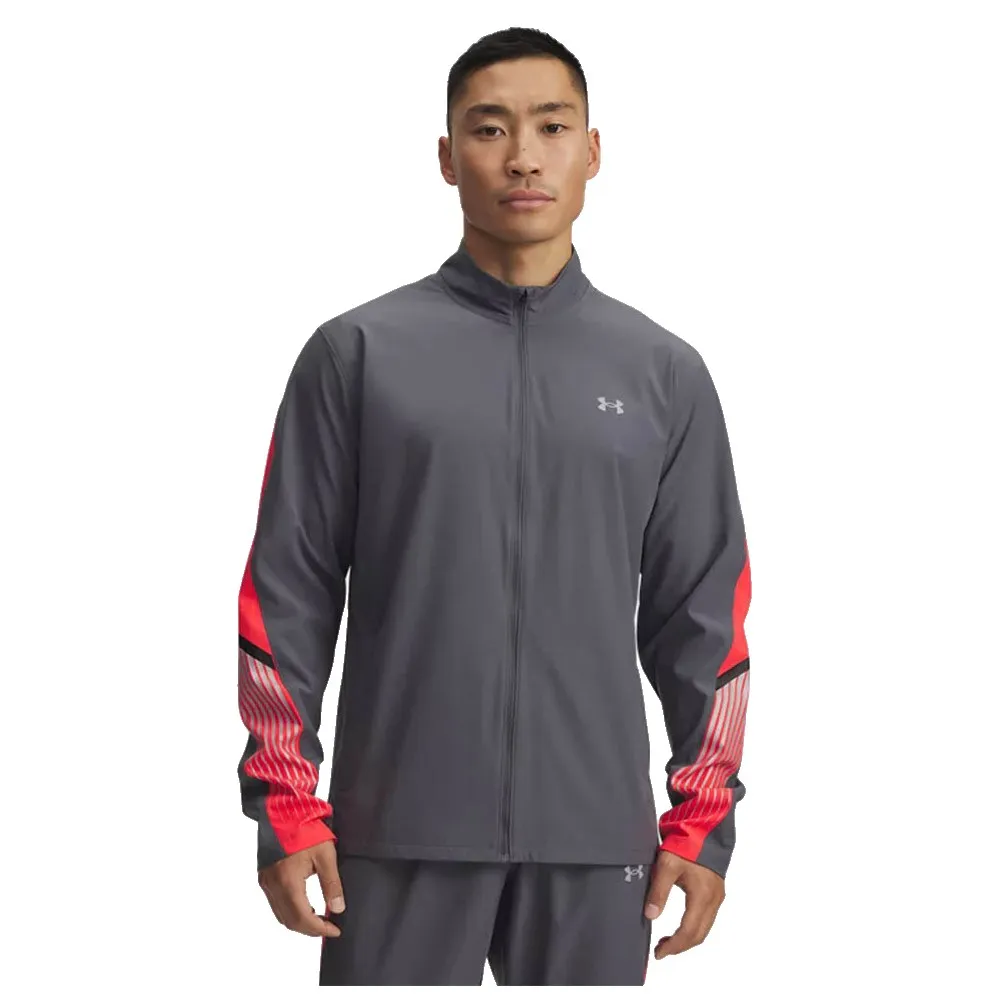 Куртка спортивная Under Armour Velociti Storm, серый
Куртка спортивная Under Armour Velociti Storm, серый