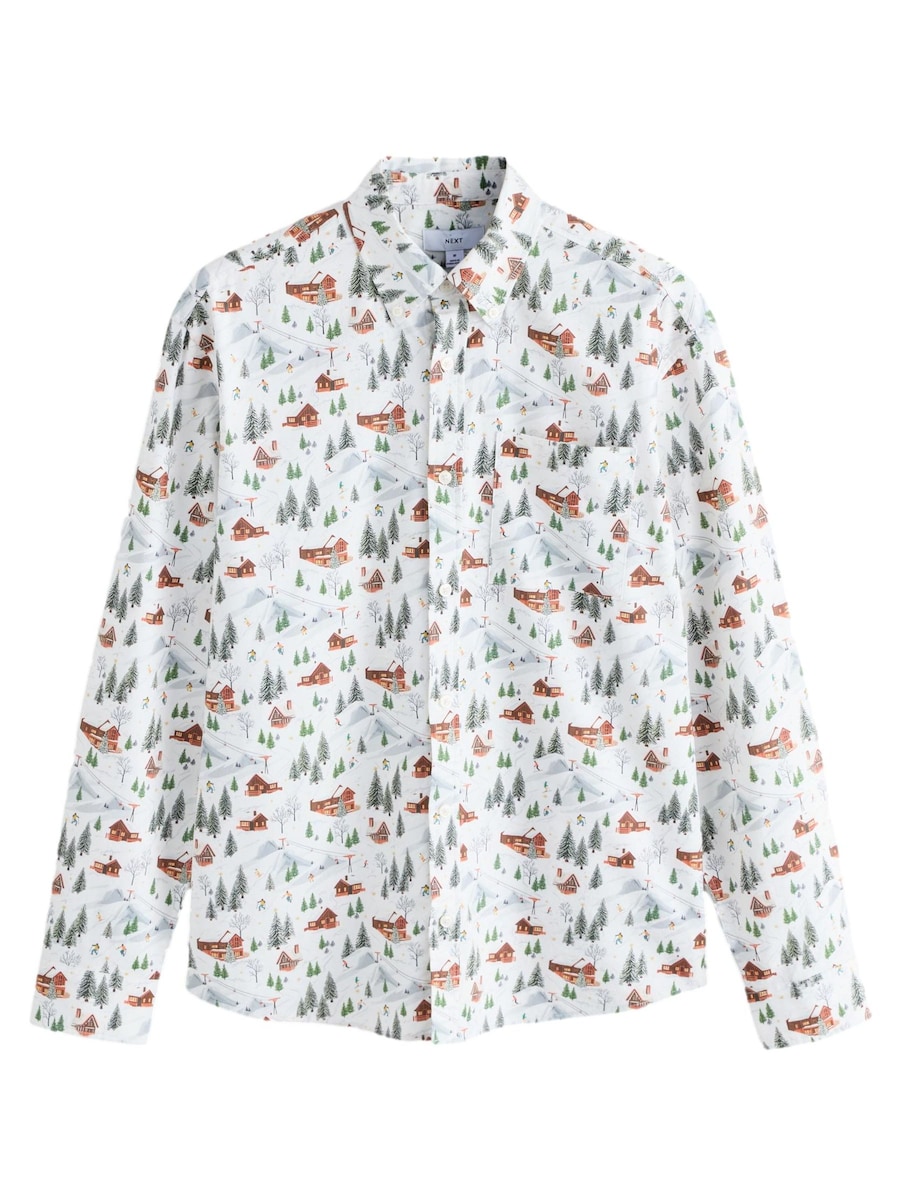 Рубашка на пуговицах классического кроя Next, Mixed Colors
Рубашка на пуговицах классического кроя Next, Mixed Colors