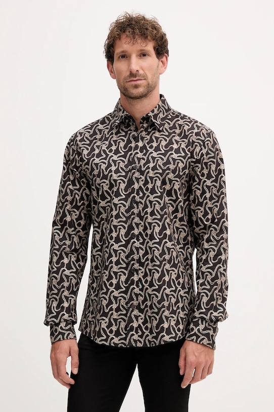 Хлопковая рубашка Joop!, черный
Хлопковая рубашка Joop!, черный