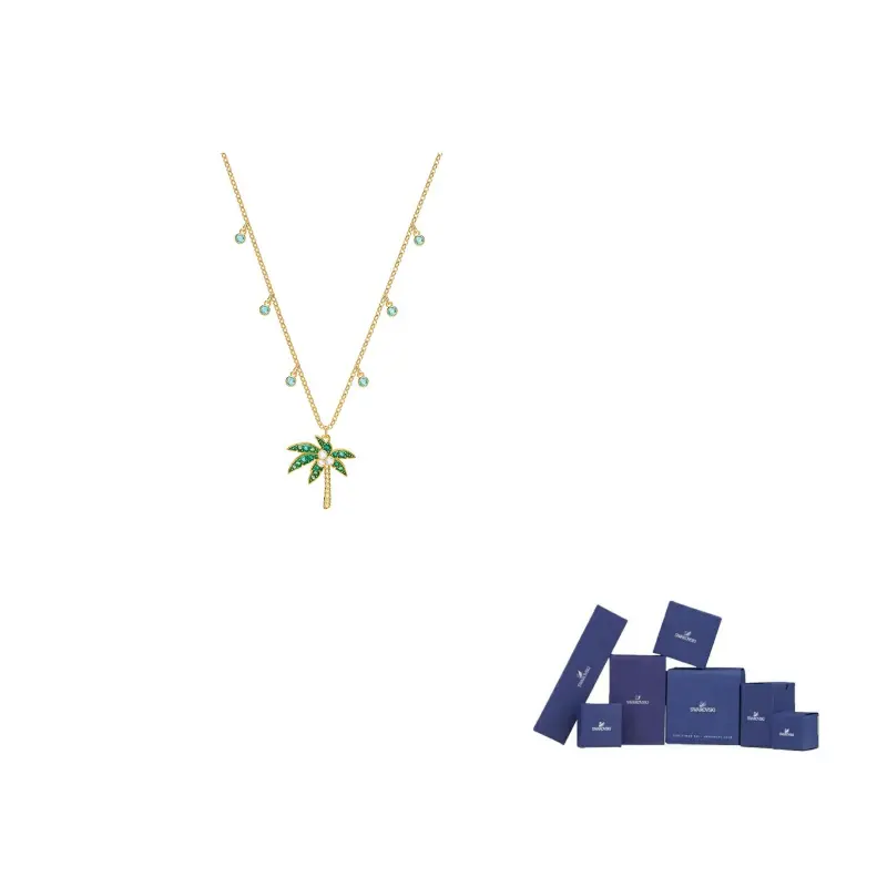 Лаймовое пальмовое ожерелье Women's Swarovski
Лаймовое пальмовое ожерелье Women's Swarovski