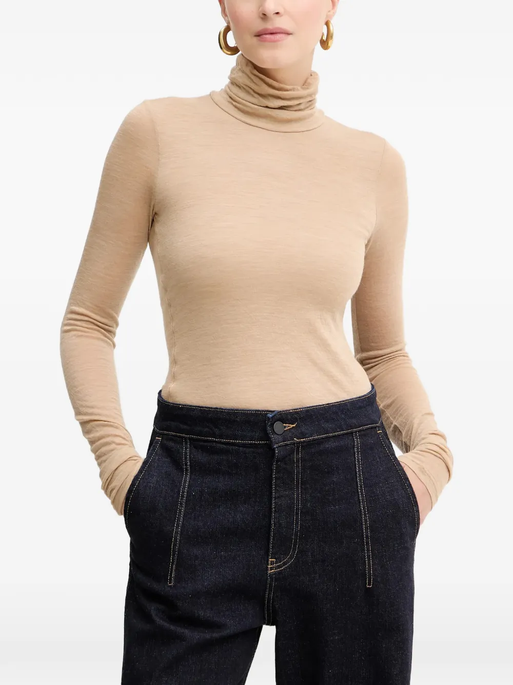 Водолазка Ginevra с длинными рукавами Liviana Conti, бежевый
Водолазка Ginevra с длинными рукавами Liviana Conti, бежевый