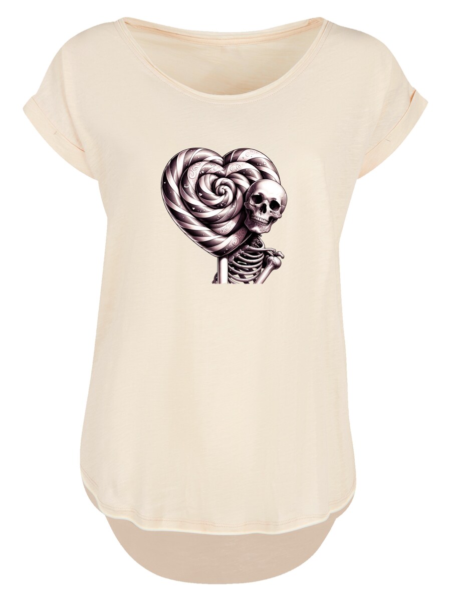 Рубашка F4NT4STIC Süße Süßigkeiten Herzform Liebe, песочный
Рубашка F4NT4STIC Süße Süßigkeiten Herzform Liebe, песочный