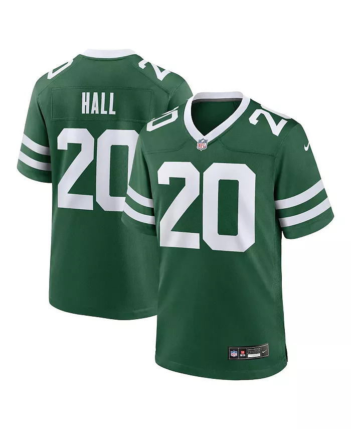Мужская игровая футболка Breece Hall Legacy Green New York Jets Nike
Мужская игровая футболка Breece Hall Legacy Green New York Jets Nike