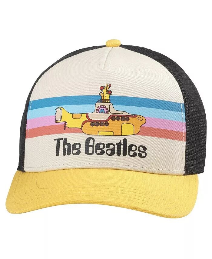 Мужская кремово-черная шапка The Beatles Yellow Submarine Sinclair Adjustable Hat American Needle
Мужская кремово-черная шапка The Beatles Yellow Submarine Sinclair Adjustable Hat American Needle