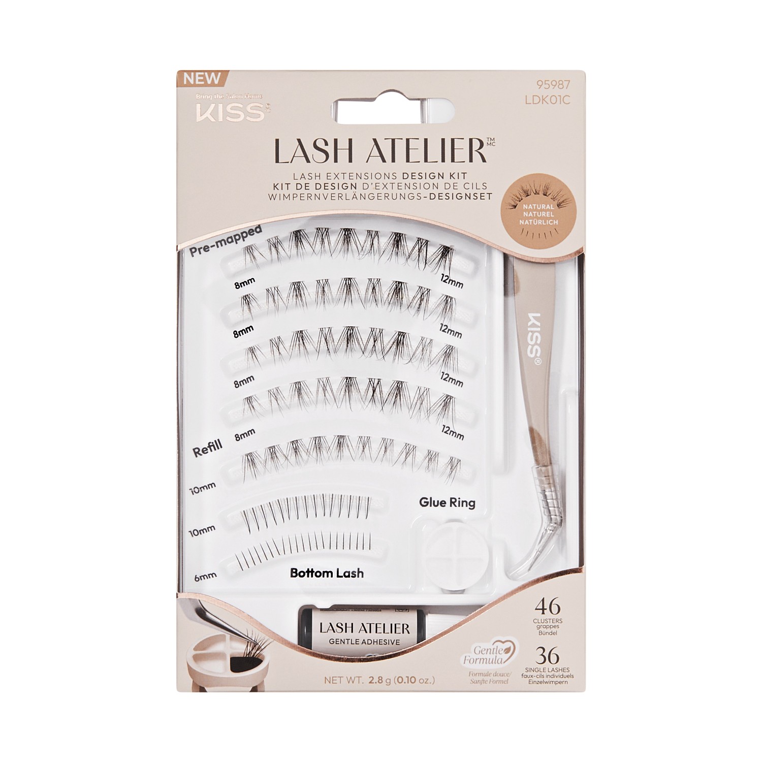 Искусственные ресницы lash atelier - design kit - natural Kiss, количество 1 шт.
Искусственные ресницы lash atelier - design kit - natural Kiss, количество 1 шт.