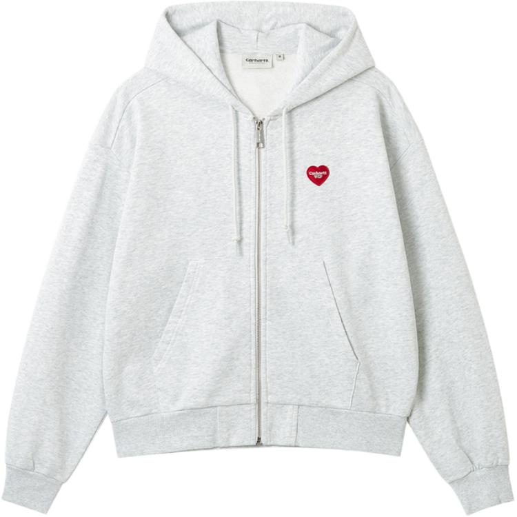 Толстовка с молнией и логотипом Heart Carhartt WIP, серый
Толстовка с молнией и логотипом Heart Carhartt WIP, серый