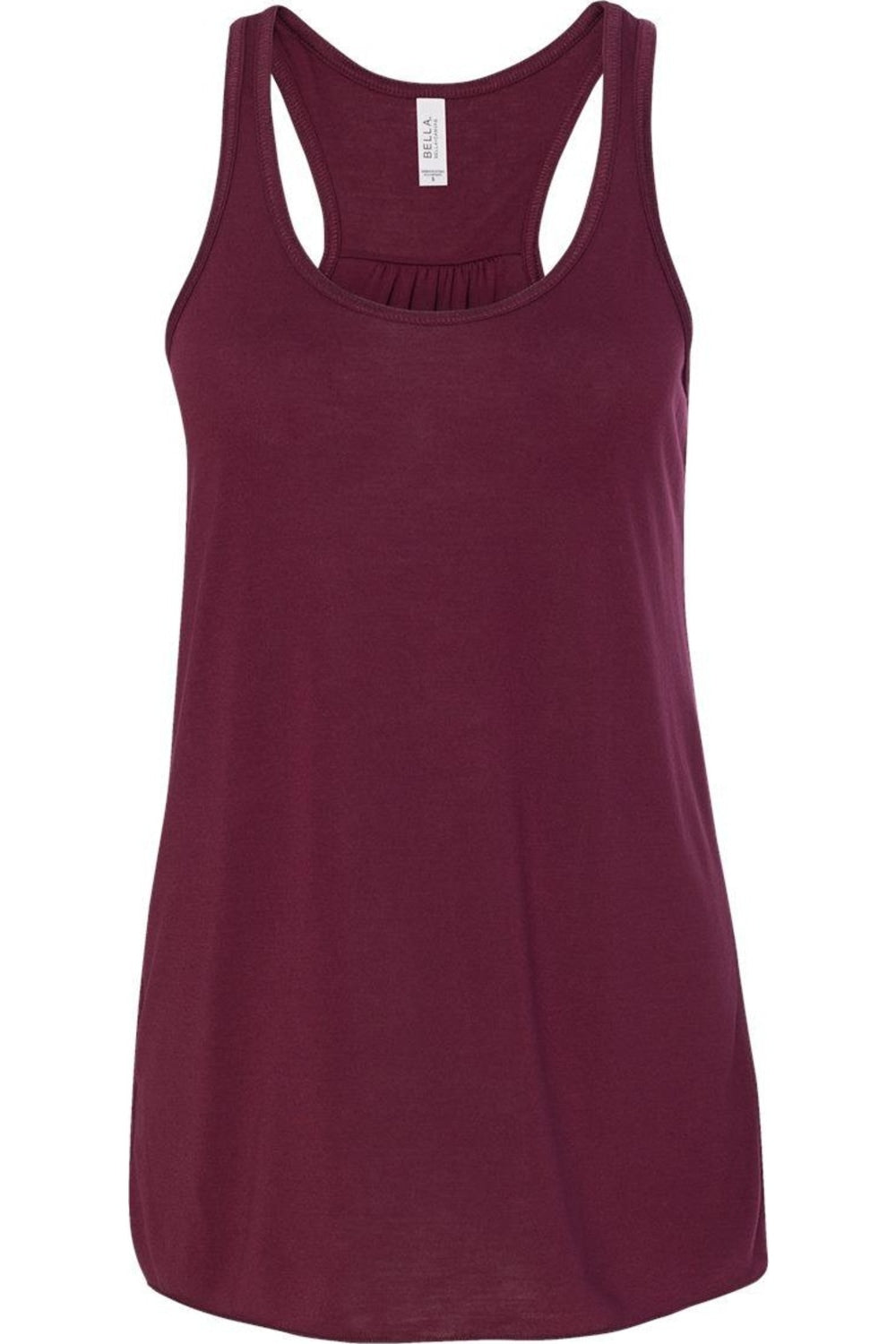 Женская струящаяся майка-борцовка BELLA + CANVAS, бордовый
Женская струящаяся майка-борцовка BELLA + CANVAS, бордовый