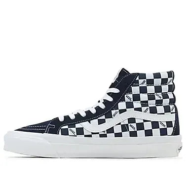 Кроссовки Vans OG Sk8-Hi LX 'Checkerboard Dress Blues', темно-синий
Кроссовки Vans OG Sk8-Hi LX 'Checkerboard Dress Blues', темно-синий