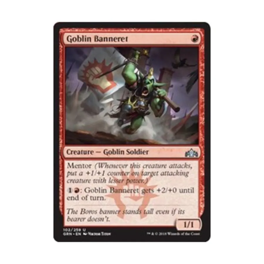 CCG Гоблин Баннерет (U), MTG - Guilds of Ravnica
CCG Гоблин Баннерет (U), MTG - Guilds of Ravnica