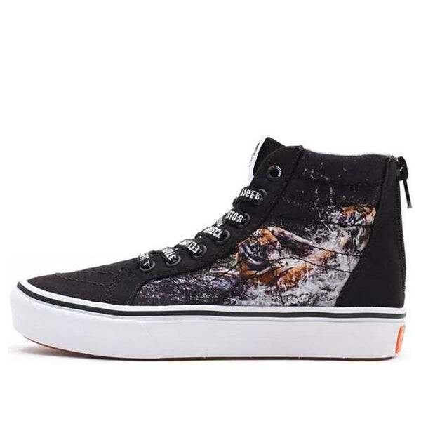 Кроссовки y/ k printed black Vans, черный 
Кроссовки y/ k printed black Vans, черный