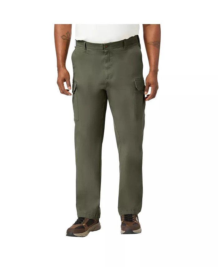 Большие и высокие карго-брюки с комфортной талией Kingsize, зеленый
Большие и высокие карго-брюки с комфортной талией Kingsize, зеленый