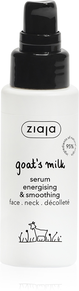 Разглаживающая увлажняющая сыворотка с козьим молоком, осветляющая кожу лица, шеи и груди. Ziaja, 50 мл
Разглаживающая увлажняющая сыворотка с козьим молоком, осветляющая кожу лица, шеи и груди. Ziaja, 50 мл