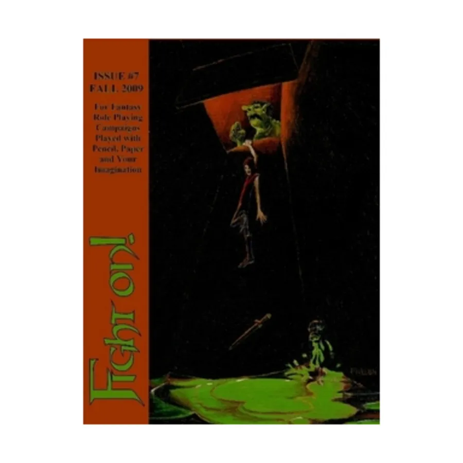 Журнал #7 "Temple of the Sea Demon, Wandering Harlot Table", Fight On! - A Fanzine for Old School Renaissance
Журнал #7 "Temple of the Sea Demon, Wandering Harlot Table", Fight On! - A Fanzine for Old School Renaissance