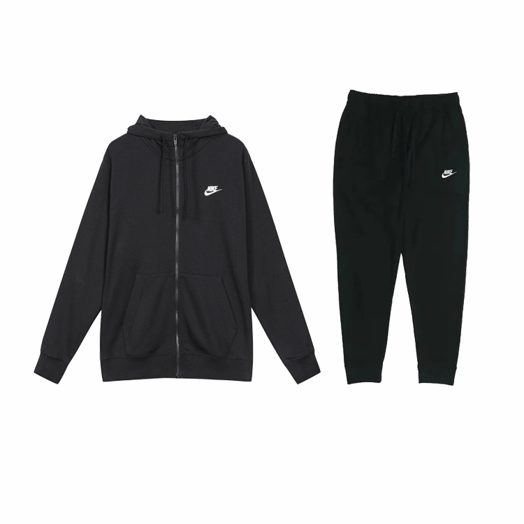 Nike Повседневный спортивный костюм мужской черный
Nike Повседневный спортивный костюм мужской черный