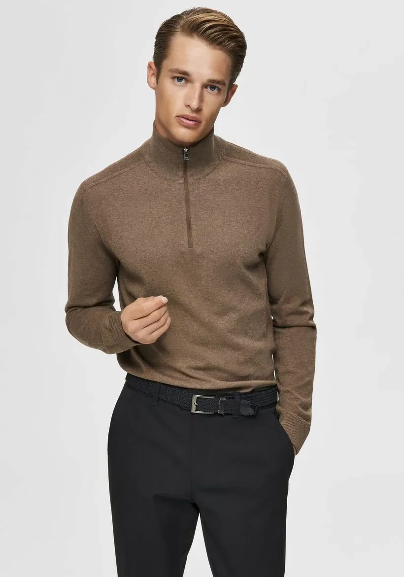 Вязаный свитер SELECTED HOMME "SLHBERG КАРДИГАН НА ПОЛОВИНЕ МОЛНИИ", бежевый
Вязаный свитер SELECTED HOMME "SLHBERG КАРДИГАН НА ПОЛОВИНЕ МОЛНИИ", бежевый