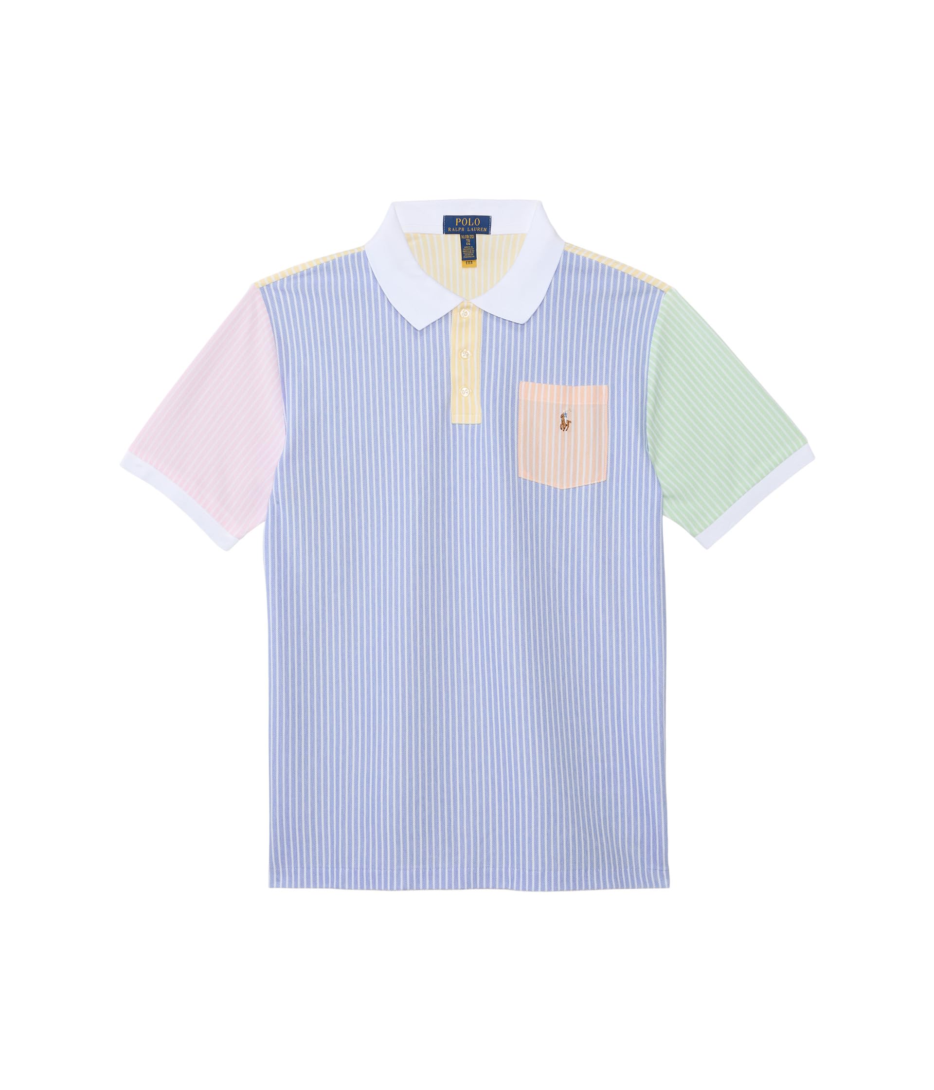 Поло Polo Ralph Lauren Kids Striped Oxford Mesh Polo Shirt, цвет Harbor Island Blue Multi
Поло Polo Ralph Lauren Kids Striped Oxford Mesh Polo Shirt, цвет Harbor Island Blue Multi