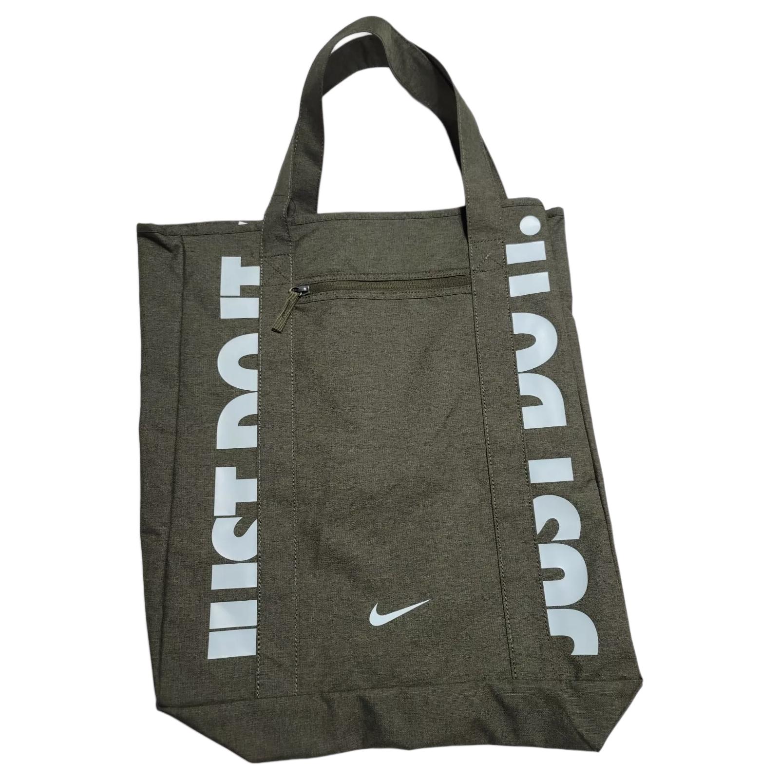 Nike Холщовая сумка унисекс зеленая, Green
Nike Холщовая сумка унисекс зеленая, Green