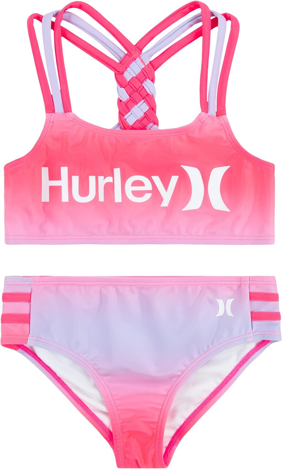Купальник Hurley Kids Two-Piece Braided Strap Bikini Swim Set, цвет Turquoise Waves
Купальник Hurley Kids Two-Piece Braided Strap Bikini Swim Set, цвет Turquoise Waves