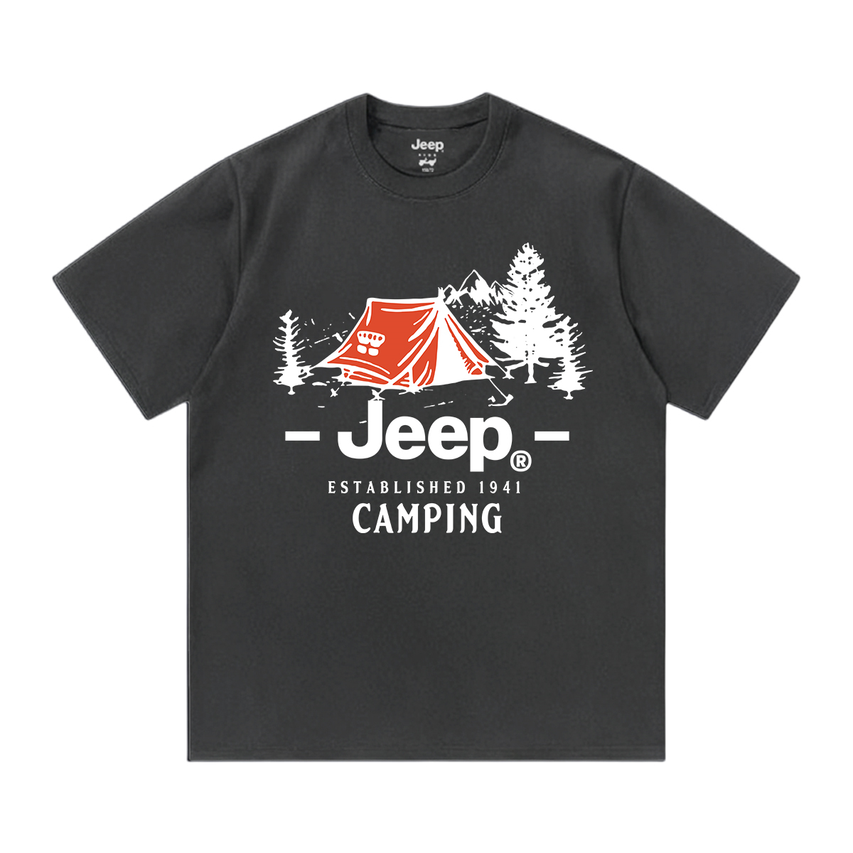 Футболка с круглым вырезом для школьников Jeep, темно-серый
Футболка с круглым вырезом для школьников Jeep, темно-серый