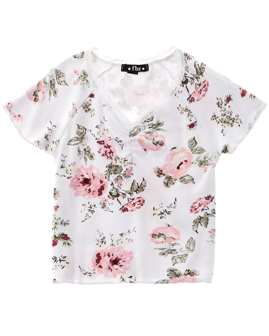 Топ с рюшами Flowers by Zoe Rib 2x2, белый
Топ с рюшами Flowers by Zoe Rib 2x2, белый