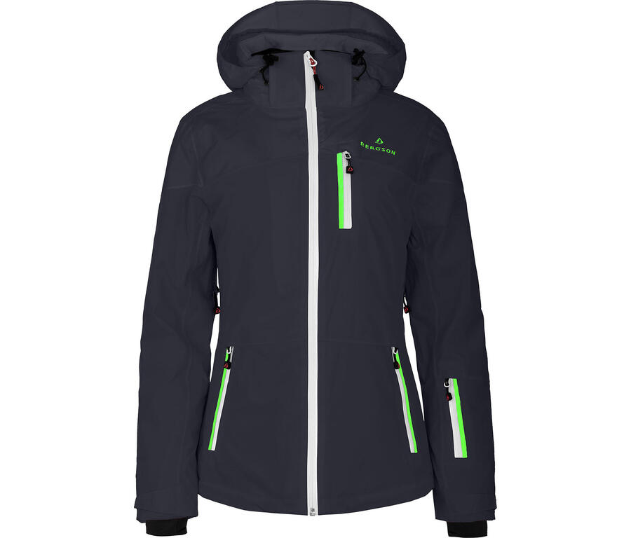BERGSON Женская утепленная горнолыжная куртка, водонепроницаемость 20 000 мм водяного столба, синяя
BERGSON Женская утепленная горнолыжная куртка, водонепроницаемость 20 000 мм водяного столба, синяя